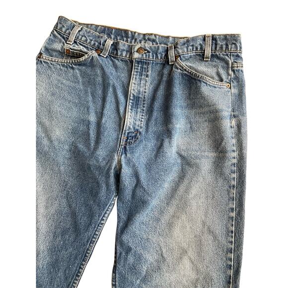 Vintage Levi’s 517 Orange Tab 70s 80s Bootcut Jeans Tag 38 x 30 Meas. 36 X 30 - Picture 2 of 6